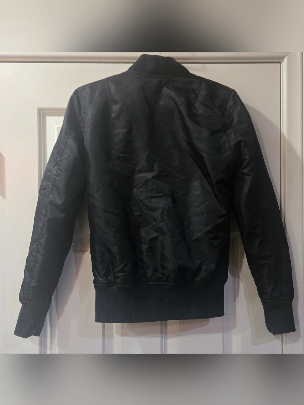 American Rag Black Bomber Jacket - Picture 2 of 5